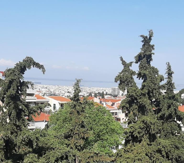 Όμορφο Διαμέρισμα- Σοφίτα Με Υπέροχη Θεα Thessaloníki Eksteriør bilde